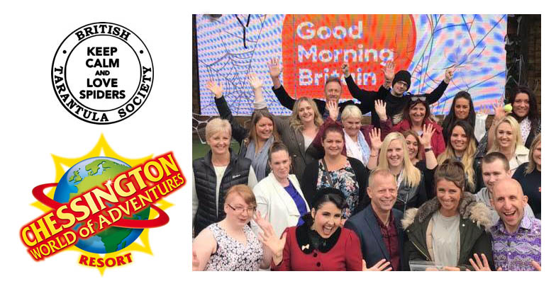Good Morning Britain Creature Courage Chessington World of Adventures