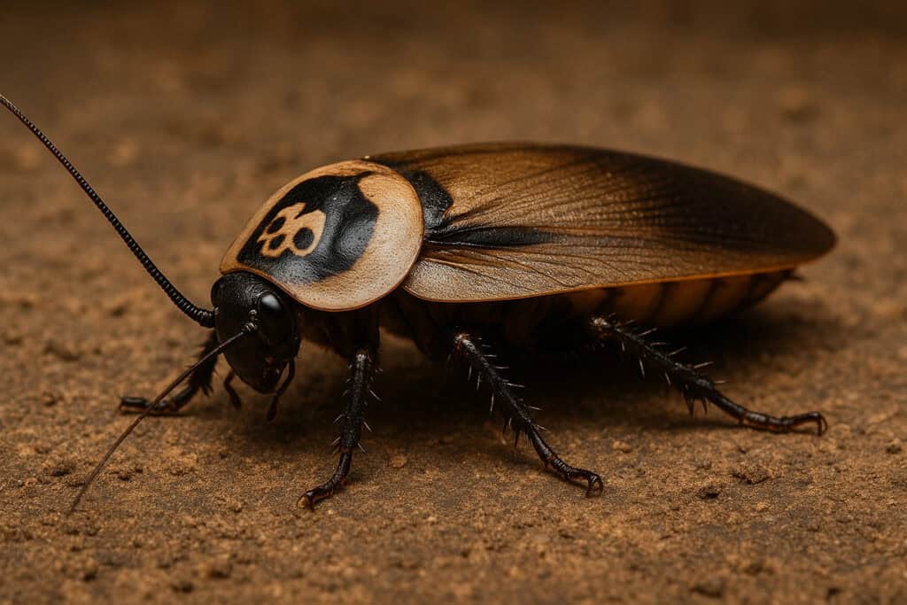 Death Head Cockroach Creature Courage