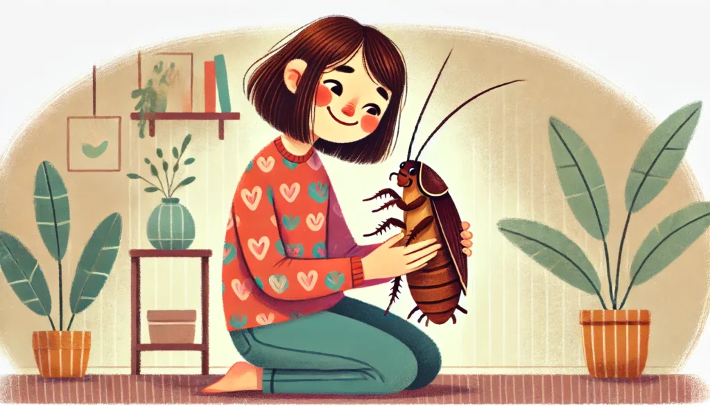 Pet Cockroach Illustration Creature Courage
