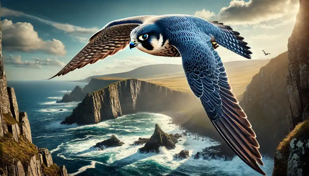 Peregrine Falcon Illustration Creature Courage