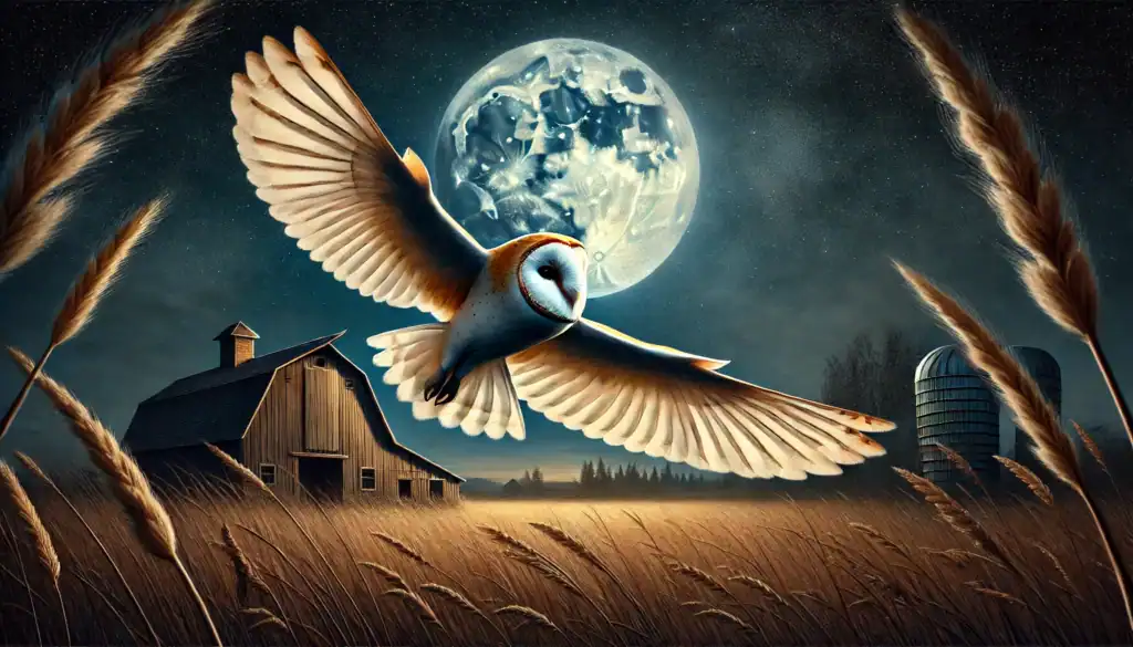 Barn Owl Illustration Creature Courage