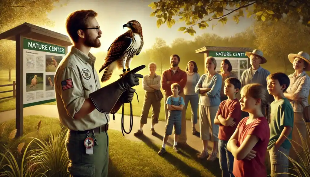 Learning about Hawks Birds of Prey Illustration Creature Courage